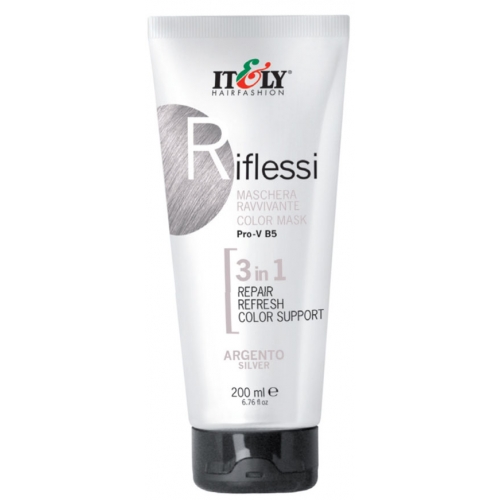 RIFLESSI 3 w 1 200ml srebrna maska regeneracyjna do odnawiania koloru włosów